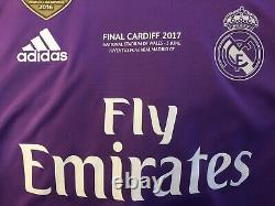 2016-17 Real Madrid Away LS UCL Final Cardiff Ronaldo