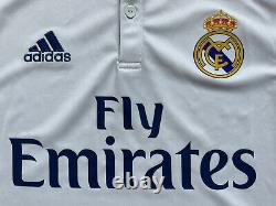 2016/17 Real Madrid Home Jersey #7 RONALDO 2 XL Adidas Short Sleeve CR7 NEW