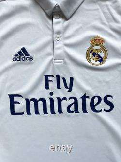 2016/17 Real Madrid Home Jersey #7 RONALDO Large adidas Soccer La Liga CR7 Kit