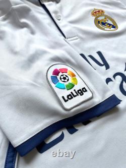 2016/17 Real Madrid Home Jersey #7 RONALDO Large adidas Soccer La Liga CR7 Kit