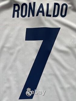 2016/17 Real Madrid Home Jersey #7 RONALDO XL Adidas Long Sleeve CR7 NEW