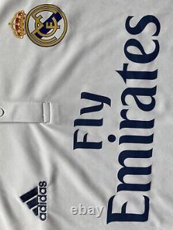 2016/17 Real Madrid Home Jersey #7 RONALDO XL Adidas Long Sleeve CR7 NEW