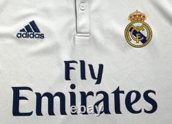 2016/17 Real Madrid Home Jersey #7 Ronaldo adidas XL Long Sleeve CR7 white