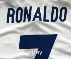 2016/17 Real Madrid Home Jersey #7 Ronaldo adidas XL Long Sleeve CR7 white