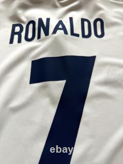 2016/17 Real Madrid Home Jersey #7 Ronaldo adidas XL Long Sleeve CR7 white