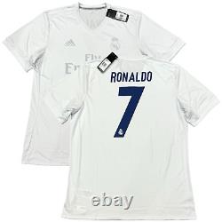2016/17 Real Madrid Parley Home Jersey #7 RONALDO Large Adidas Special Edition