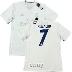 2016/17 Real Madrid Parley Home Jersey #7 RONALDO Medium Adidas Special Edition