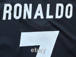 2016/17 Real Madrid Third Jersey #7 RONALDO Small adidas 3rd Soccer CR7 kit