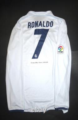 2016/2017 Adidas Real Madrid Cristiano Ronaldo Long Sleeve Jersey Shirt Home