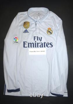 2016/2017 Adidas Real Madrid Cristiano Ronaldo Long Sleeve Jersey Shirt Home