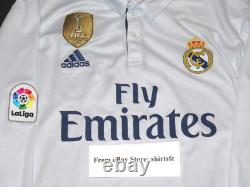 2016/2017 Adidas Real Madrid Cristiano Ronaldo Long Sleeve Jersey Shirt Home