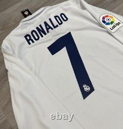 2016/2017 adidas BNWT Real Madrid Home Player Issue Adizero 8 Ronaldo L CD8474