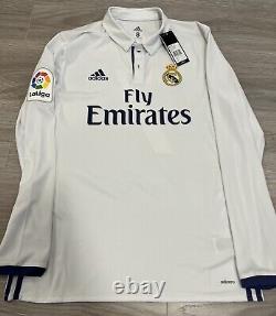 2016/2017 adidas BNWT Real Madrid Home Player Issue Adizero 8 Ronaldo L CD8474