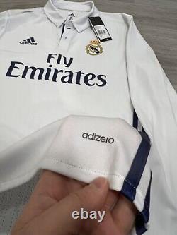 2016/2017 adidas BNWT Real Madrid Home Player Issue Adizero 8 Ronaldo L CD8474