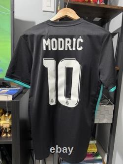 2017/18 Adidas Real Madrid Away Soccer Jersey Luka Modric Men M Spain Liga