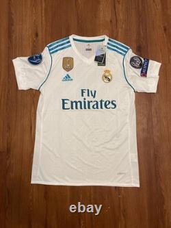 2017/18 Real Madrid Champions League Home Jersey #7 Ronaldo Player Version