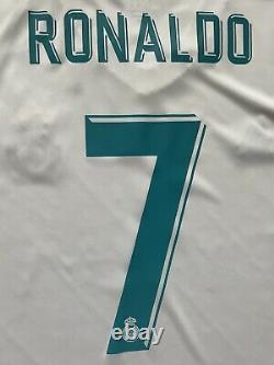 2017/18 Real Madrid Home Jersey #7 RONALDO XL Adidas Soccer Football NEW