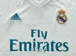 2017/18 Real Madrid Home Jersey #7 Ronaldo XL adidas Soccer La Liga CR7 kit