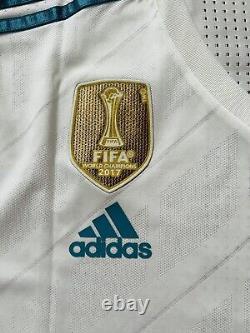 2017/18 Real Madrid Home Player Issue Shirt Jersey No. 7 Ronaldo Size 12 2XL Slim