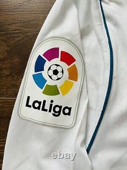 2017/18 Real Madrid Home Player Issue Shirt Jersey No. 7 Ronaldo Size 12 2XL Slim