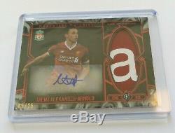 2017-18 Topps Museum CL Trent Alexander-arnold Liverpool Jumbo Patch Auto /25