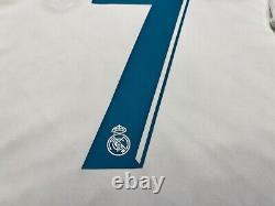 2017 2018 Real Madrid Ronaldo Jersey Shirt Kit Adidas Large L Home White La Liga