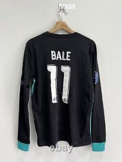 2017 Real Madrid Gareth Bale Longsleeve Soccer Jersey fifa World Cup Large