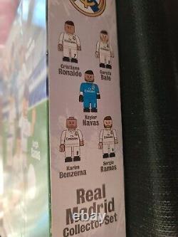 2017 Real Madrid Lego Figure Soccer Set Cristiano Ronaldo Milano Legos Jersey