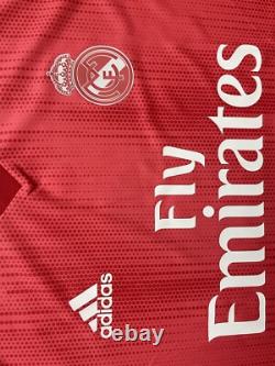 2018/19 Real Madrid Authentic Third Jersey #9 Benzema XL Player Issue 3rd NEW