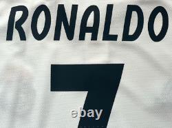2018/19 Real Madrid Home Jersey #7 Ronaldo XL Adidas Soccer Farewell CR7 NEW