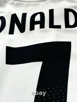 2018/19 Real Madrid Home Jersey #7 Ronaldo XL Adidas Soccer Farewell CR7 NEW