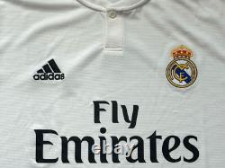 2018/19 Real Madrid Home Jersey #7 Ronaldo XL Adidas Soccer Farewell CR7 NEW