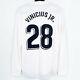 2018-19 Real Madrid Home Shirt #28 VINICIUS JR Match Worn Jersey