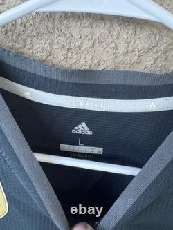 2018 Real Madrid Away Benzema Climachill Authentic Jersey Size L UCL