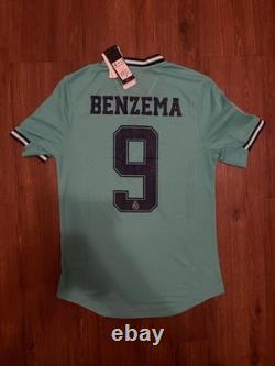 2019/20 Real Madrid Third Champions League Player Version Jersey #9 Benzema