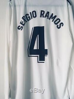 2019 La Liga Real Madrid Sergio Ramos Climachill jersey