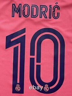 2020/21 Real Madrid Authentic Away Jersey #10 Modric XL Long Sleeve NEW