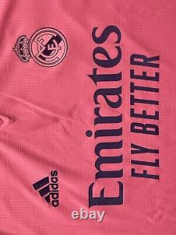 2020/21 Real Madrid Authentic Away Jersey #20 Vinicius Jr 2XL Long Sleeve NEW