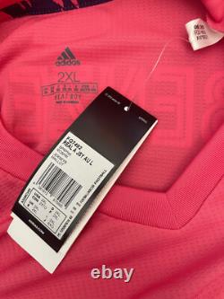 2020/21 Real Madrid Authentic Away Jersey #9 Benzema 2XL Long Sleeve UCL NEW