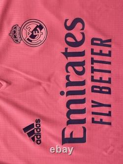 2020/21 Real Madrid Authentic Away Jersey #9 Benzema 2XL Long Sleeve UCL NEW