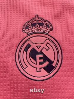 2020/21 Real Madrid Authentic Away Jersey #9 Benzema 2XL Long Sleeve UCL NEW