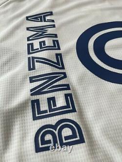 2020/21 Real Madrid Authentic Home Jersey #9 Benzema XL Player Issue Adidas NEW