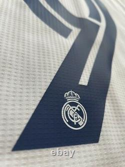 2020/21 Real Madrid Authentic Home Jersey #9 Benzema XL Player Issue Adidas NEW