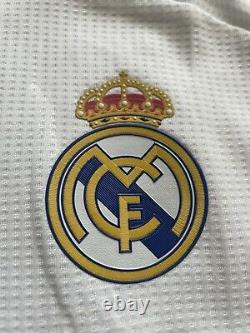 2020/21 Real Madrid Authentic Home Jersey #9 Benzema XL Player Issue Adidas NEW