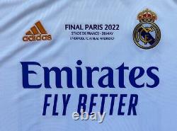 2021/22 Adidas Real Madrid Vini Jr Champions League Final Jersey M shirt brazil