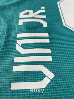 2021/22 Real Madrid Authentic 3rd Jersey #20 Vini Jr. 2XL UCL Long Sleeve NEW