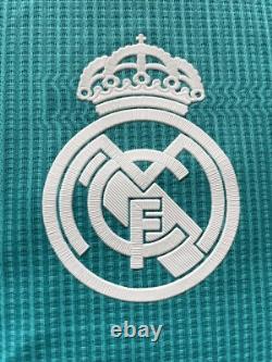 2021/22 Real Madrid Authentic 3rd Jersey #20 Vini Jr. 2XL UCL Long Sleeve NEW