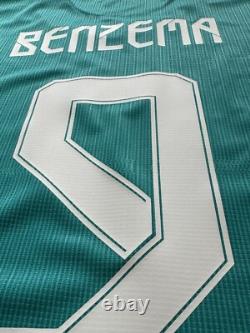 2021/22 Real Madrid Authentic 3rd Jersey #9 BENZEMA 2XL UCL Long Sleeve NEW