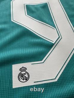 2021/22 Real Madrid Authentic 3rd Jersey #9 BENZEMA 2XL UCL Long Sleeve NEW