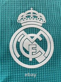 2021/22 Real Madrid Authentic 3rd Jersey #9 BENZEMA 2XL UCL Long Sleeve NEW